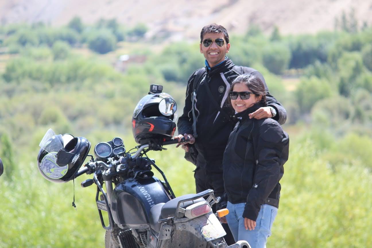 Couple With Bike
